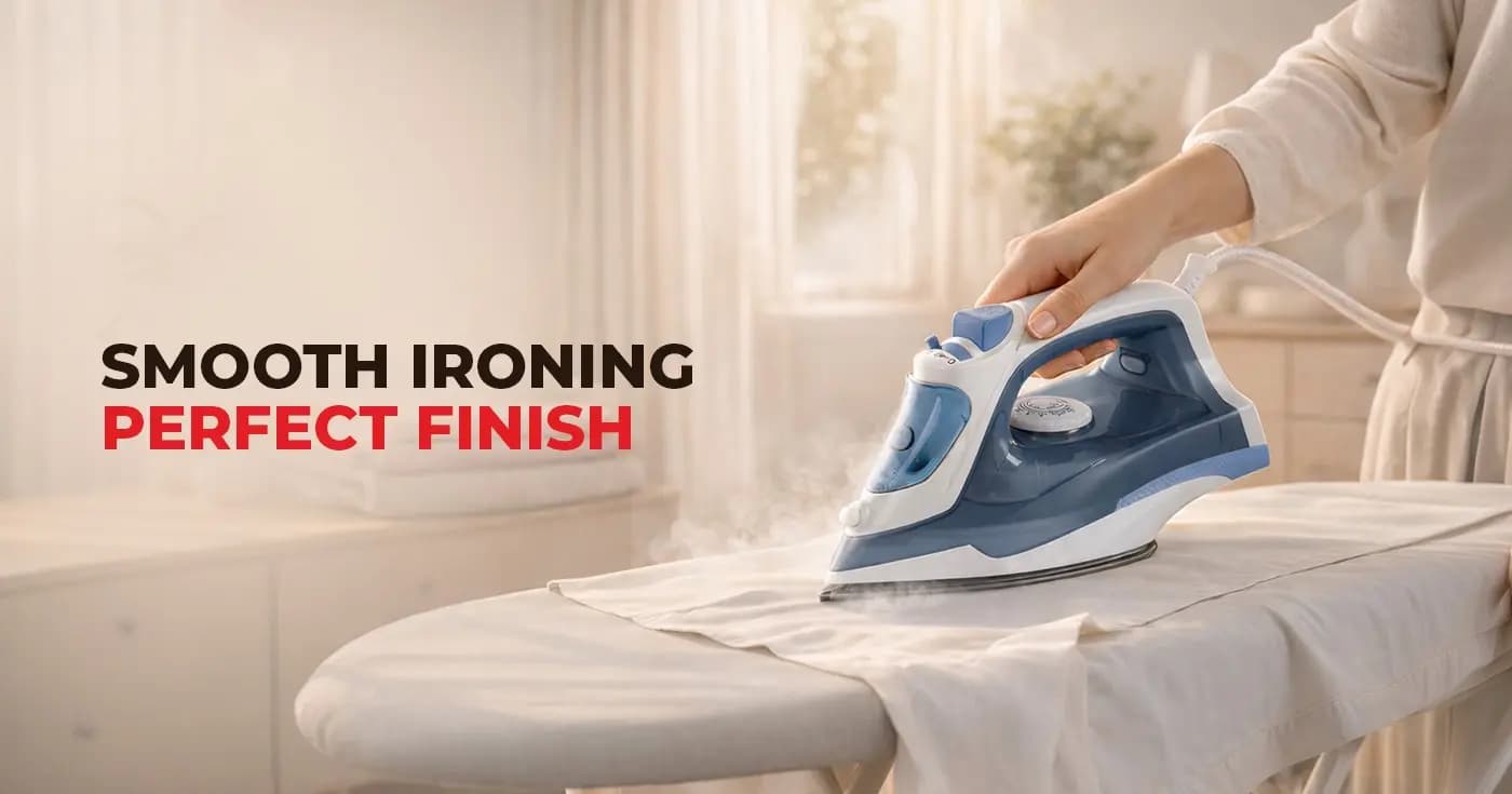 Steam Iron for Clothes That Makes Ironing Faster and Simpler