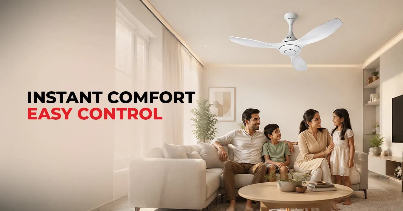 Surya BLDC fan: Less Noise, More Comfort, Lower Electricity Use