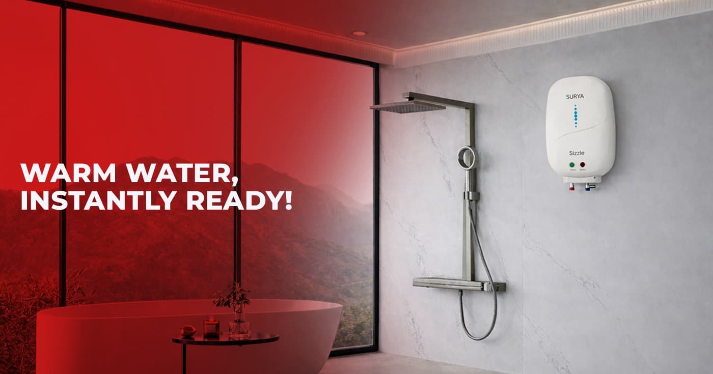 Sizzle-ABS Surya Water Heater