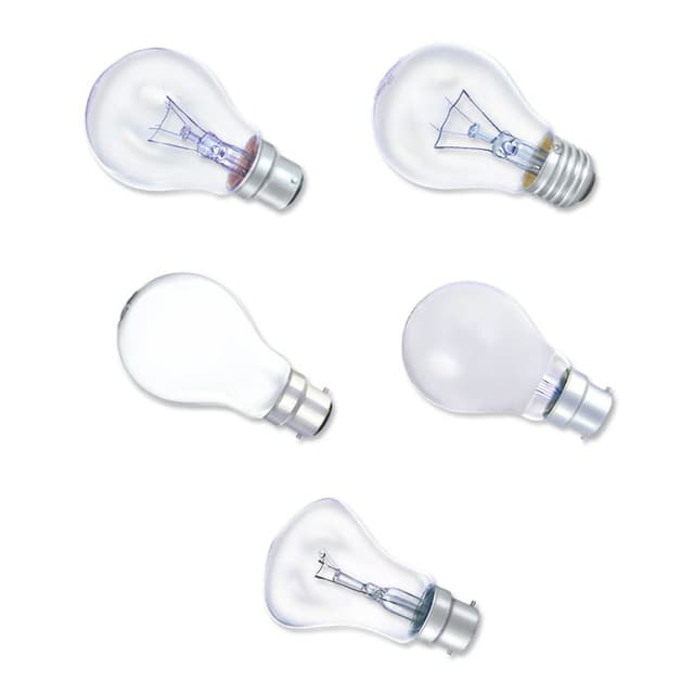 GLS bulb provides reliable and consistent lighting with a classic design Ideal for home office and commercial use