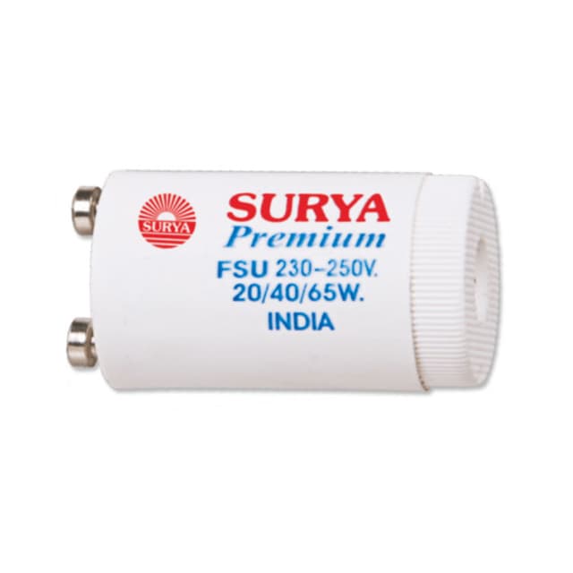 Universal Starter offers reliable ignition for T5 and T8 tube lights ensuring long life and consistent performance