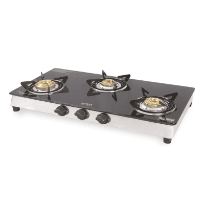 Crystal-i Glass Cooktop 3 Burner