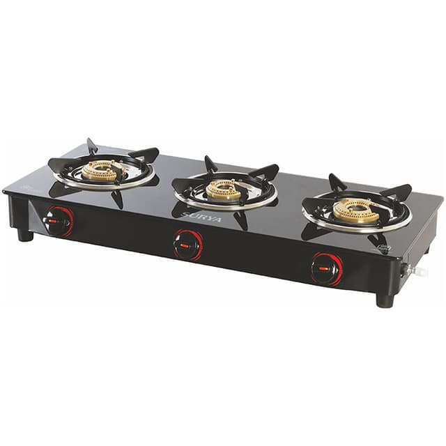 Crystal Neo 3‑Burner Glass Cooktop