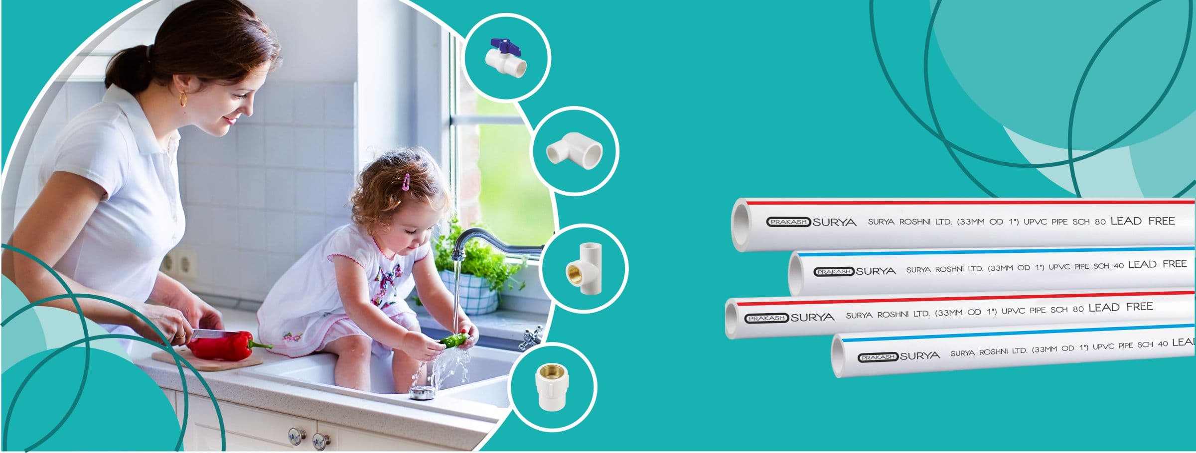 UPVC Plumbing Pipes & Fittings