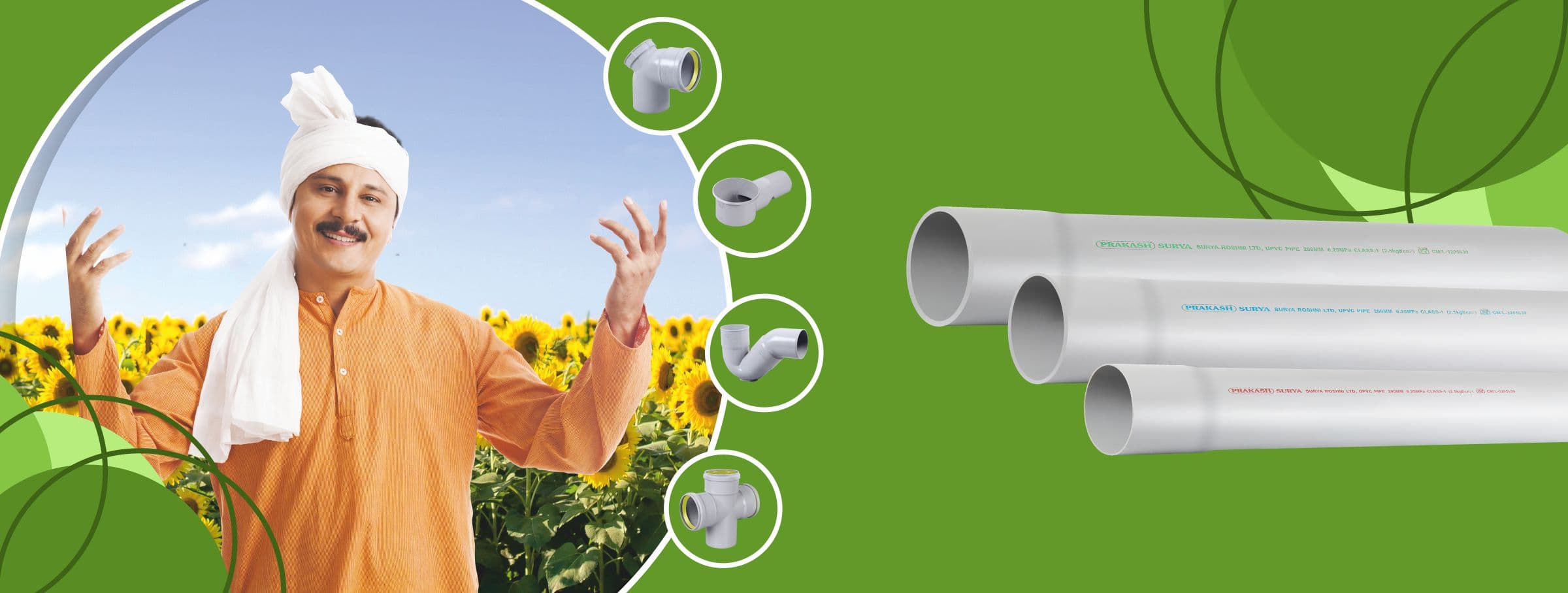 UPVC Pressure Pipes & Fittings